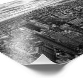New York Skyline Fotodruck (Ecke)