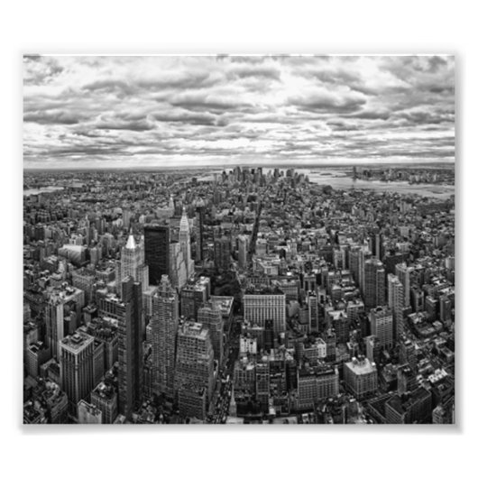 New York Skyline Fotodruck (Vorne)