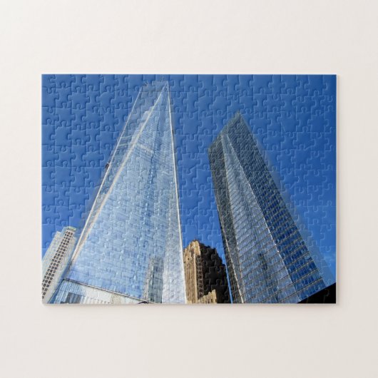 New York Skyline - Freedom Tower - Jigsaw Puzzle (Horizontal)