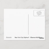 New York Skyline I Postkarte (Rückseite)