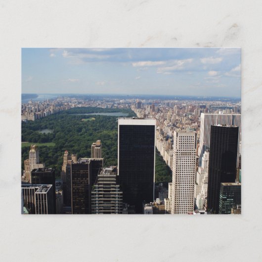 New York Skyline I Postkarte (Vorderseite)