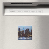 NEW YORK SKYLINE IN BLAU MAGNET (In Situ (Geschirrspüler))