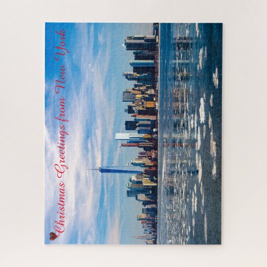 New York skyline Jigsaw Puzzle (Vertikal)