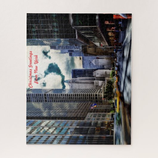 New York Skyline. Jigsaw Puzzle (Vertikal)