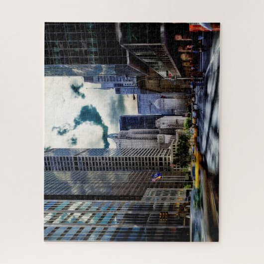 New York Skyline. Jigsaw Puzzle (Vertikal)