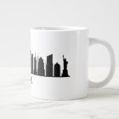 New York Skyline Jumbo-Tasse (Rechts)