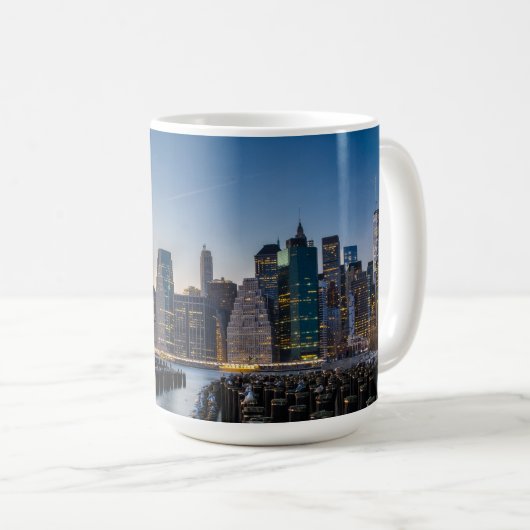 New York Skyline Kaffeetasse (VorderseiteRechts)