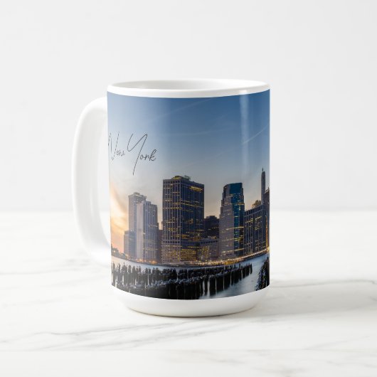 New York Skyline Kaffeetasse (Vorderseite Links)