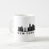 New York Skyline Kaffeetasse (Vorderseite Links)