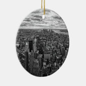 New York Skyline Keramik Ornament (Rechts)