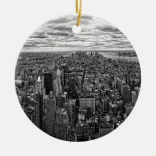 New York Skyline Keramik Ornament