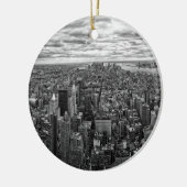 New York Skyline Keramik Ornament (Links)