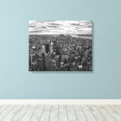 New York Skyline Leinwanddruck (Insitu (Holzboden))