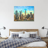 New York Skyline Leinwanddruck (Insitu (Schlafzimmer))