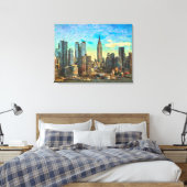 New York Skyline Leinwanddruck (Insitu (Schlafzimmer))