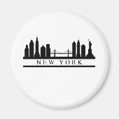 New York Skyline Magnet (Vorne)