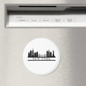 New York Skyline Magnet (In Situ (Geschirrspüler))