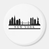 New York Skyline Magnet (Vorne)