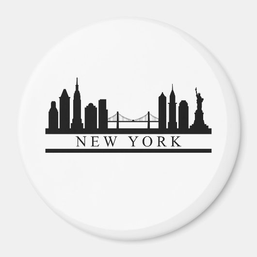 New York Skyline Magnet (Vorne)