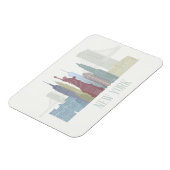 New York Skyline Magnet (Linke Seite)