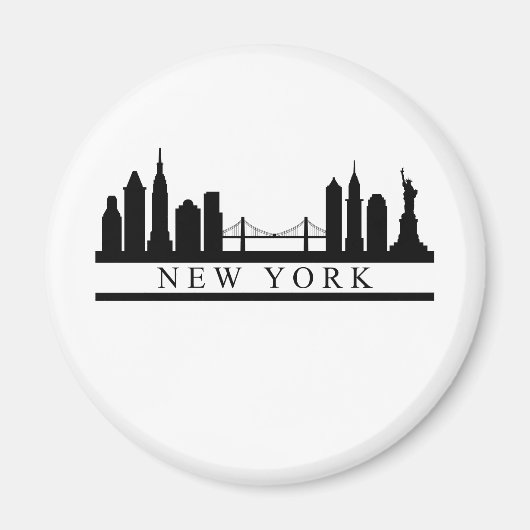 New York Skyline Magnet (Vorne)