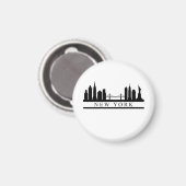 New York Skyline Magnet (Vorderseite/Rückseite)