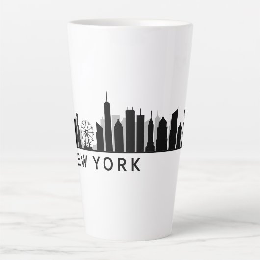 New York Skyline Milchtasse (Vorderseite)