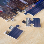 New York Skyline mit Lightning Puzzle (Seite)