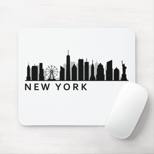 New York Skyline Mousepad (Mit Mouse)