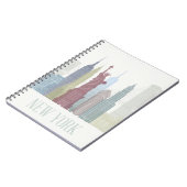 New York Skyline Notizblock (Linke Seite)