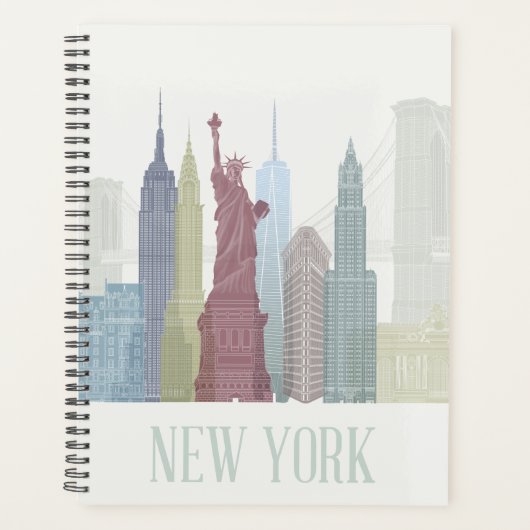 New York Skyline Planer (Vorderseite)