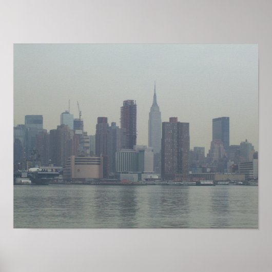 New York Skyline Poster (Vorne)
