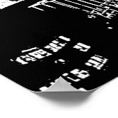 New York Skyline Poster (Ecke)