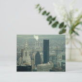 New York Skyline Postkarte (Stehend Vorderseite)