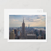 New York Skyline Postkarte (Vorne/Hinten)