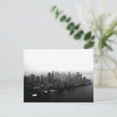 New York Skyline Postkarte (Stehend Vorderseite)