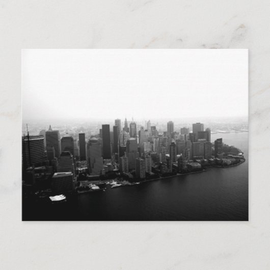 New York Skyline Postkarte (Vorderseite)
