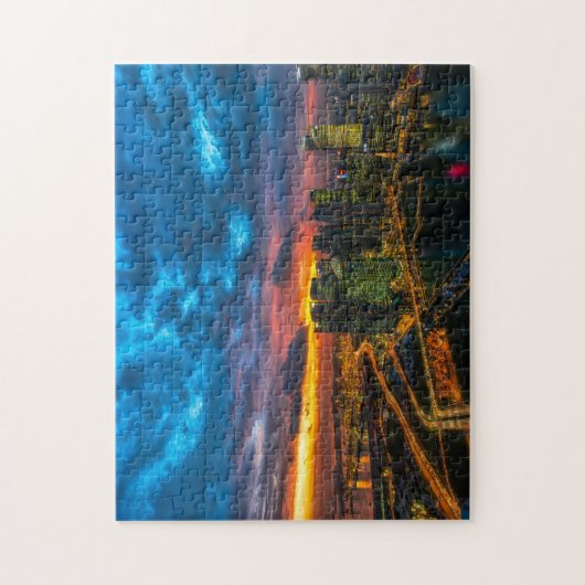 New York Skyline. Puzzle (Vertikal)