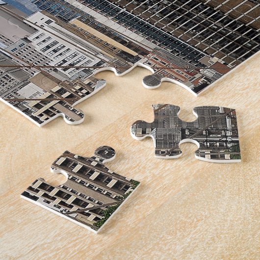 New York Skyline. Puzzle (Seite)