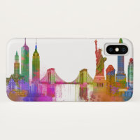 New York Skyline - Rainbow