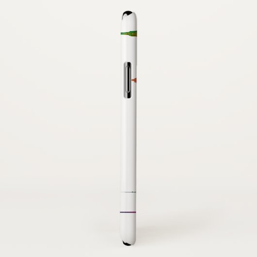 New York Skyline - Rainbow Case-Mate iPhone Hülle (Hinten/Rechts)