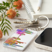 New York Skyline - Rainbow Schlüsselanhänger (Vorderseite rechts)