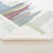 New York Skyline Sherpadecke (3/4)