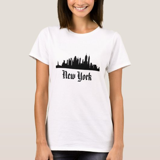 "NEW YORK" Skyline-T - Shirt (Vorderseite)