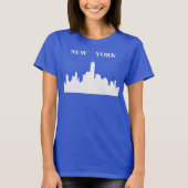 New York Skyline T - Shirt - Frauen (Vorderseite)