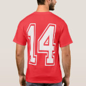 New York Skyline T - Shirt - Mens (Rückseite)