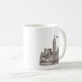 New York Skyline Tasse (VorderseiteRechts)