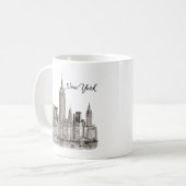 New York Skyline Tasse (Vorderseite Links)