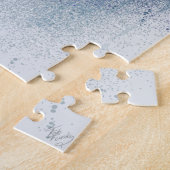 New York Skyline - Watercolor Blue Puzzle (Seite)