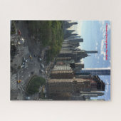 New York Skyline.Weihnachtsgrüße Puzzle (Horizontal)